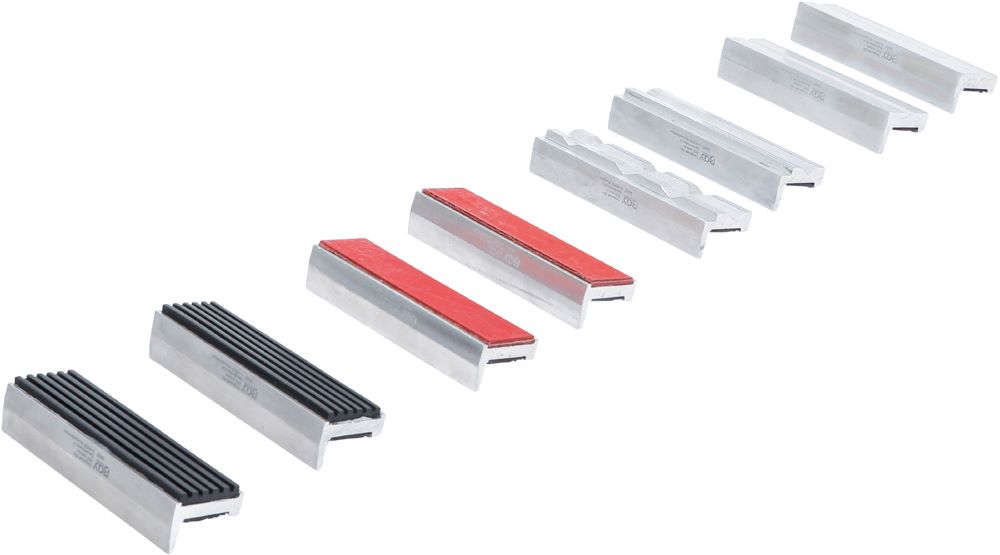 Produktbild BGS Schraubstock Schutzbacken Satz Aluminium 100 mm 8 teilig bild 3