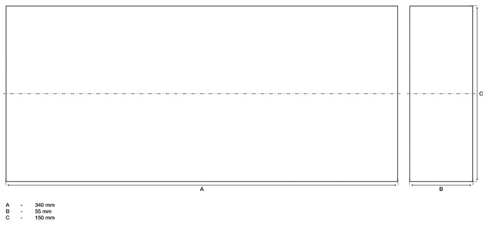 Produktbild Schutzblock für Hebebühnen 340 x 150 x 55 mm bild 2
