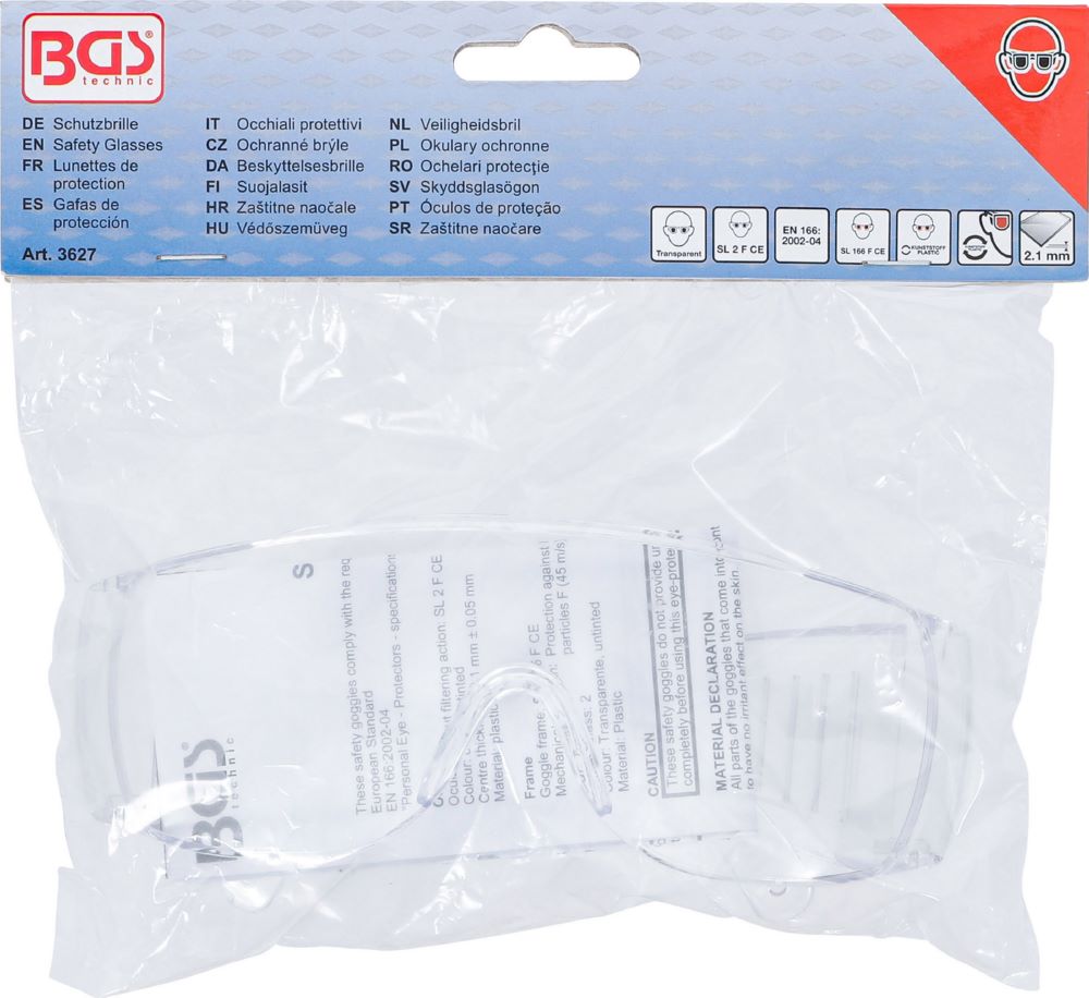 Produktbild BGS Schutzbrille transparent ANSI Z 87 bild 4