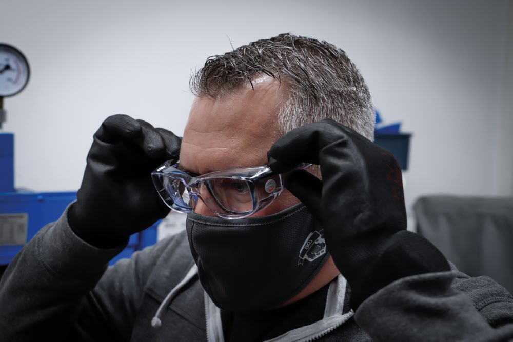 Produktbild BGS Schutzbrille transparent DIN EN 166 bild 4