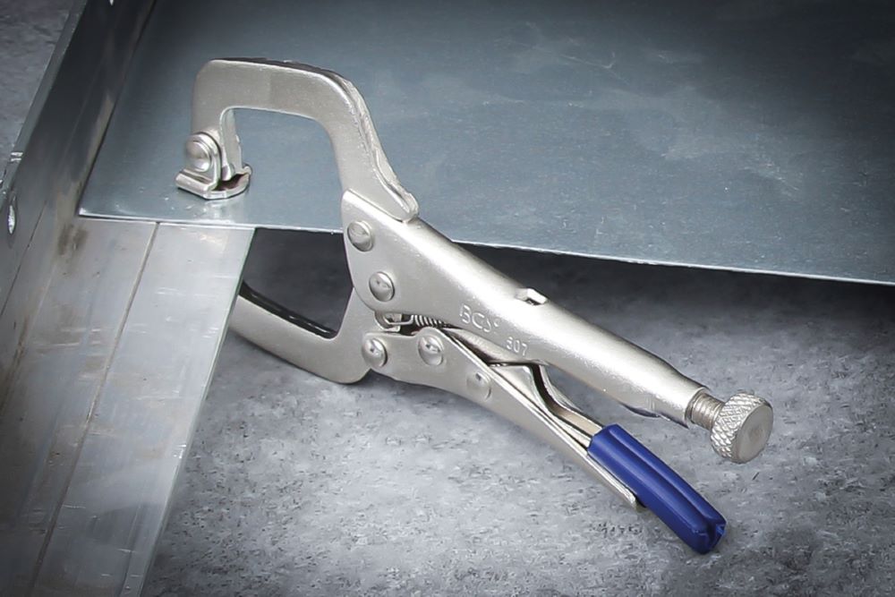 Produktbild BGS Schweißer Gripzange extra kurz 130 mm bild 4