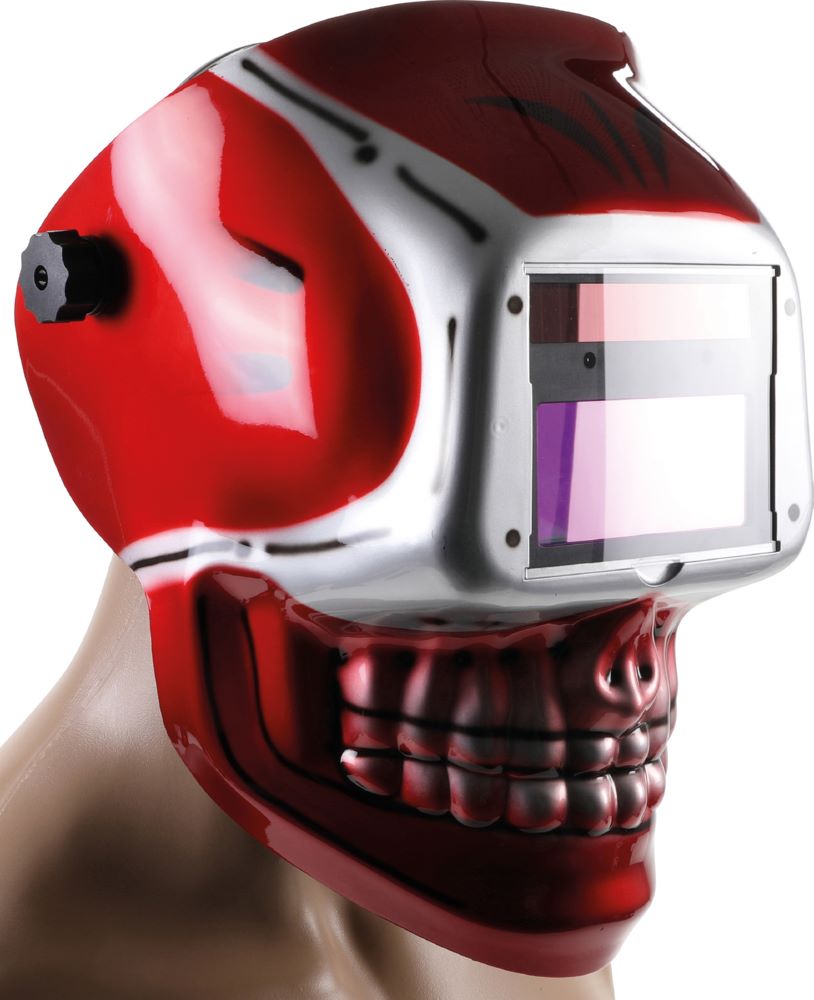 Produktbild BGS Schweißerhelm SKULL automatisch verdunkelnd
