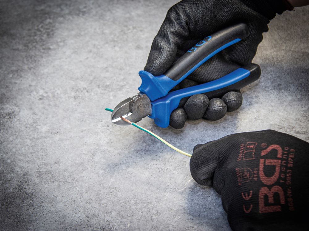 Produktbild BGS Seitenschneider Abisolier Funktion 165 mm bild 4