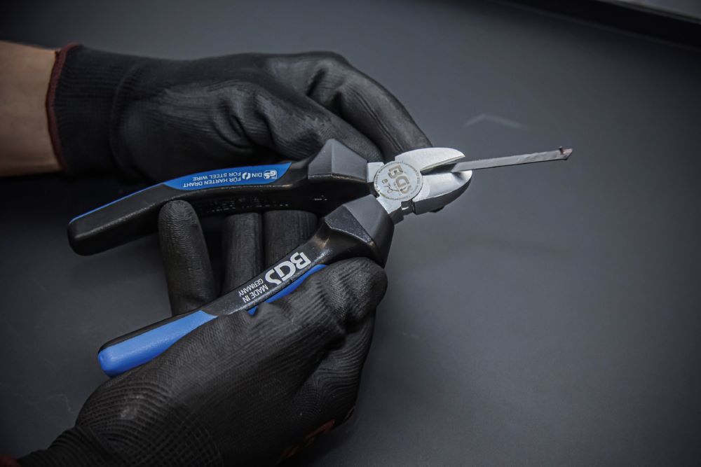 Produktbild BGS Seitenschneider für harten Draht 160 mm bild 4