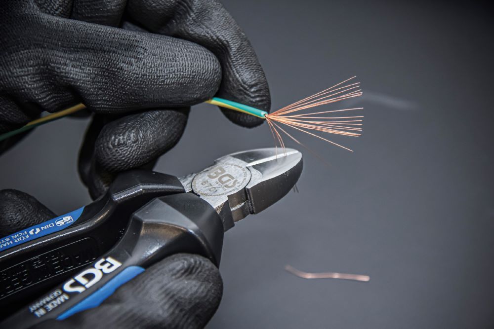 Produktbild BGS Seitenschneider für harten Draht 160 mm bild 6