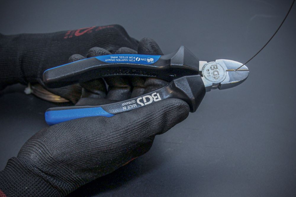 Produktbild BGS Seitenschneider für harten Draht 160 mm bild 7