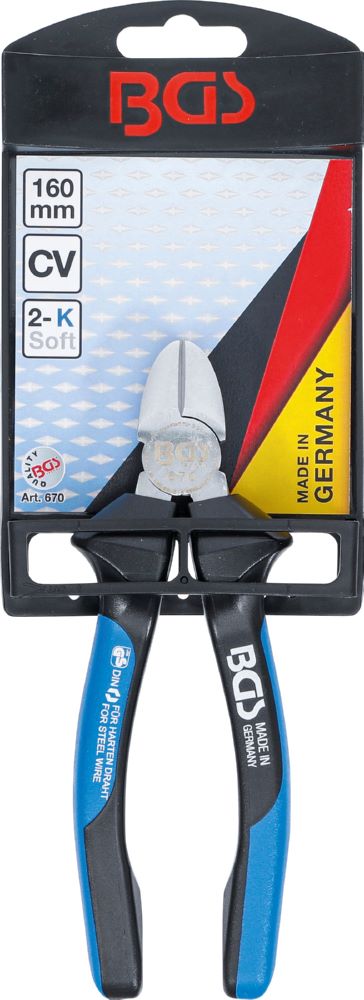 Produktbild BGS Seitenschneider für harten Draht 160 mm bild 8