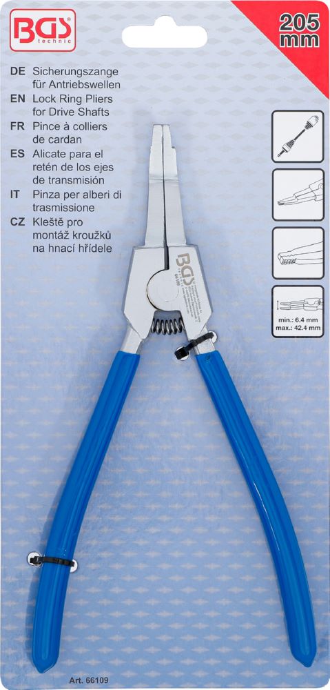Produktbild Sicherungszange für Antriebswellen leicht abgewinkelt bild 4