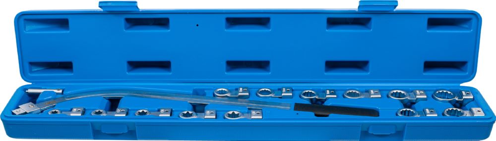 Produktbild BGS Spannrollenschlüssel Satz Zwölfkant 12 - 19 mm / E-Profil E10 - E18 15 teilig bild 4