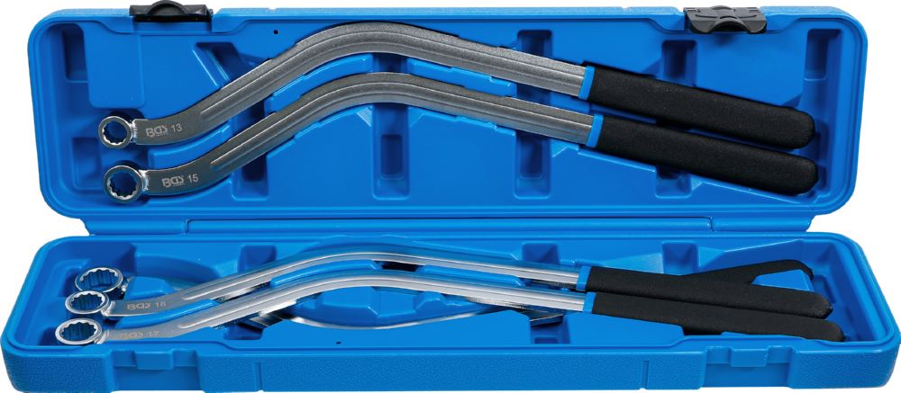 Produktbild BGS Spannrollenschlüssel Satz Zwölfkant Spezialform 13 - 19 mm 5 teilig