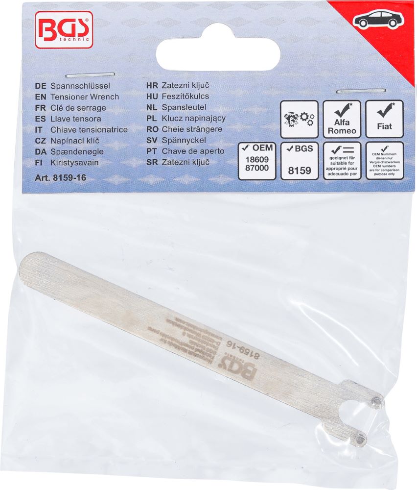 Produktbild BGS Spannschlüssel für Fiat bild 4