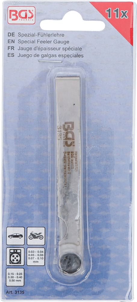 Produktbild BGS Spezial Fühlerlehre 11 teilig bild 4