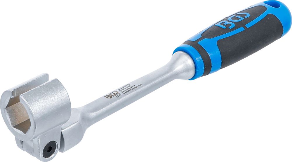 Produktbild BGS Spezial Ringschlüssel 22 mm für Lambdasonden kippbar mit Griff bild 2