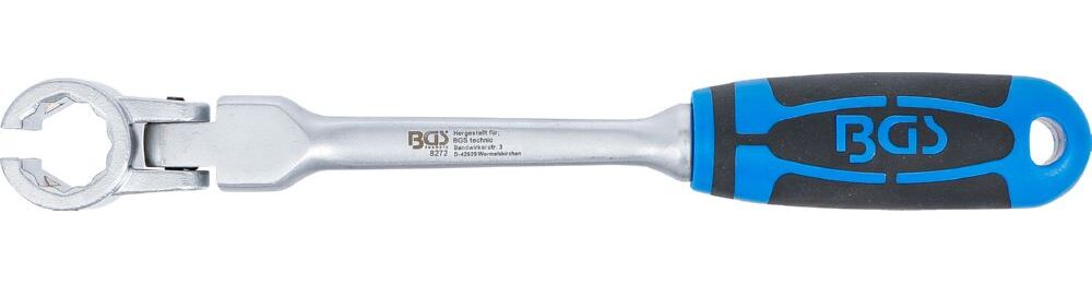 Produktbild BGS Spezial Ringschlüssel 22 mm für Lambdasonden kippbar mit Griff bild 4