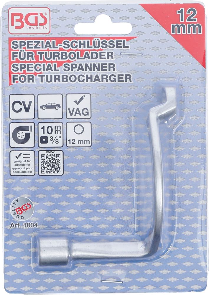Produktbild BGS Spezial Schlüssel für Turbolader, Zwölfkant für VW, Audi 12 mm bild 4