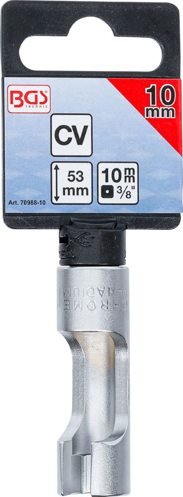 Produktbild Spezial Steckschlüssel Einsatz geschlitzt 10 mm bild 3