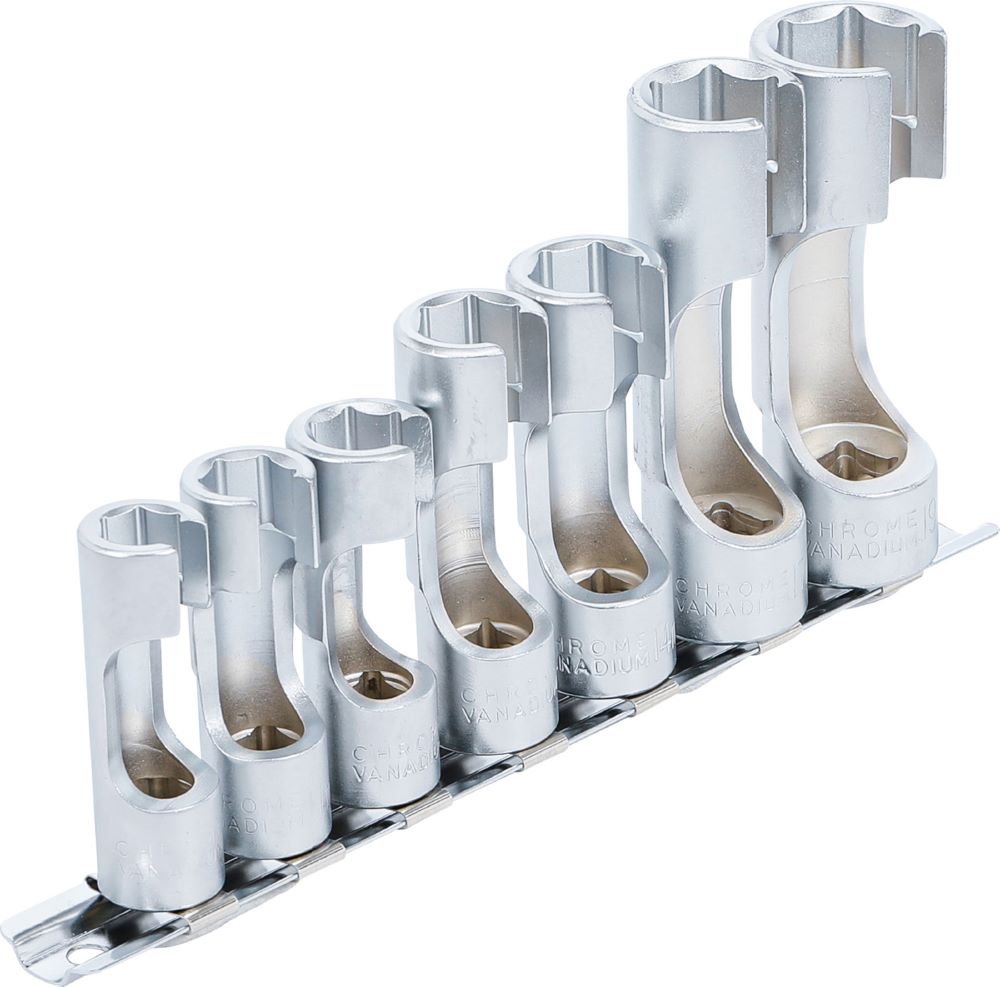 Produktbild Spezial Steckschlüssel Einsatz Satz geschlitzt 10-19 mm 7 teilig bild 2