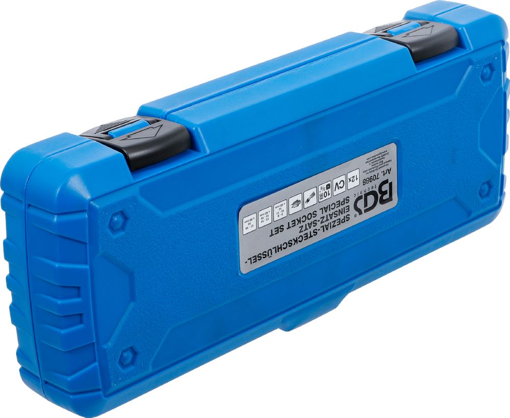 Produktbild Spezial Steckschlüssel Einsatz Satz geschlitzt 8-19 mm 12 teilig bild 6