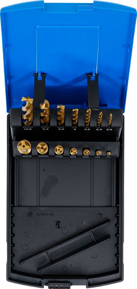 Produktbild Spiralbohrer-/Gewindebohrer Satz 14 teilig bild 4