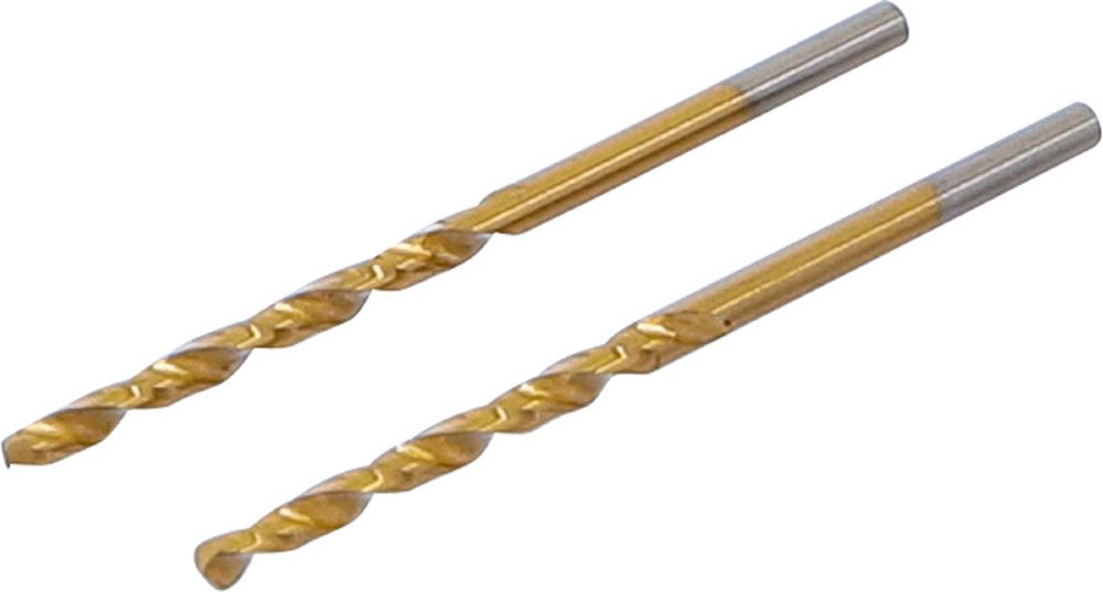Produktbild BGS Spiralbohrer HSS-G titan-nitriert 2,5 mm 2-tlg.