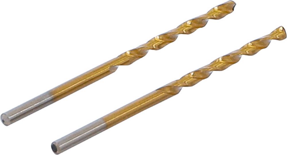 Produktbild BGS Spiralbohrer HSS-G titan-nitriert 2,5 mm 2-tlg. bild 2