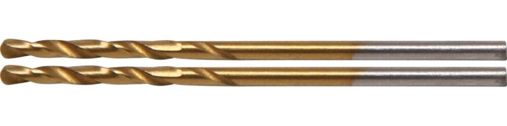 Produktbild BGS Spiralbohrer HSS-G titan-nitriert 2,0 mm 2 teilig