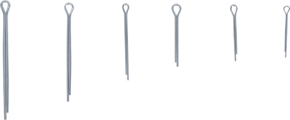 Produktbild Splinte Sortiment Durchmesser 1,6 - 4,0 mm 555 teilig bild 2