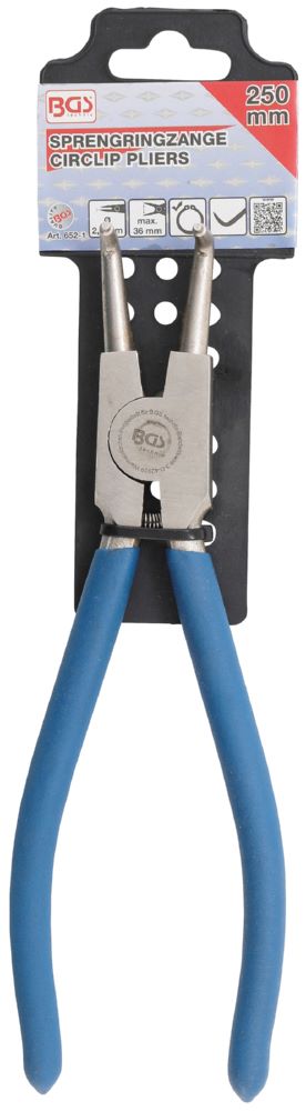 Produktbild BGS Sprengringzange abgewinkelt für Außensprengringe 250 mm bild 4