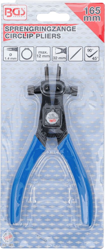 Produktbild BGS Sprengringzange für Außensicherungen 165 mm bild 7