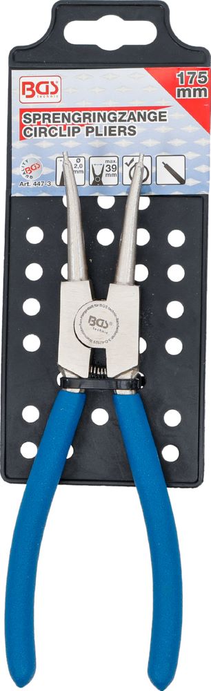 Produktbild BGS Sprengringzange gerade für Außensprengringe 175 mm bild 5
