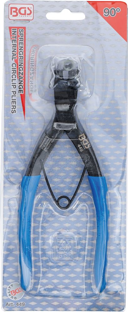 Produktbild BGS Sprengringzange 90 grad für Innensprengringe 165 mm bild 4