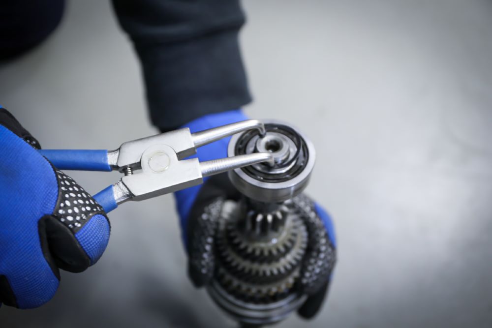 Produktbild BGS Sprengringzangen Satz 175 mm 4 teilig Blau bild 2