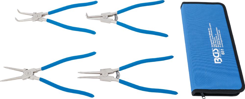 Produktbild BGS Sprengringzangen Satz 300 mm 4 teilig Blau bild 4