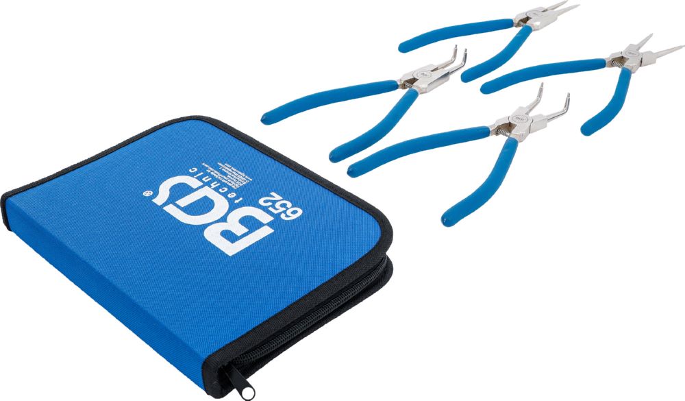 Produktbild BGS Sprengringzangen Satz 250 mm 4 teilig Blau bild 3