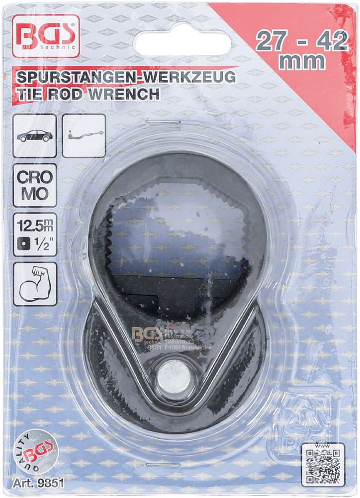 Produktbild BGS Spurstangen Werkzeug Antrieb Innenvierkant 12,5 mm 1/2 Zoll 27 - 42 mm bild 4
