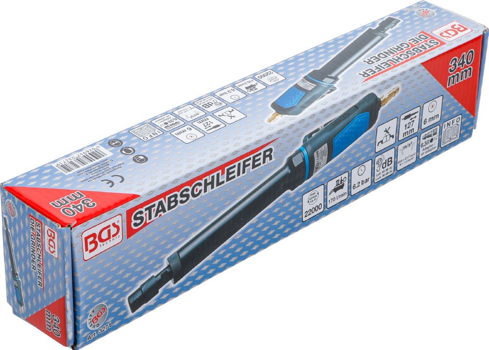 Produktbild BGS Stabschleifer 340 mm Leerlaufdrehzahl 16000 U/min bild 4