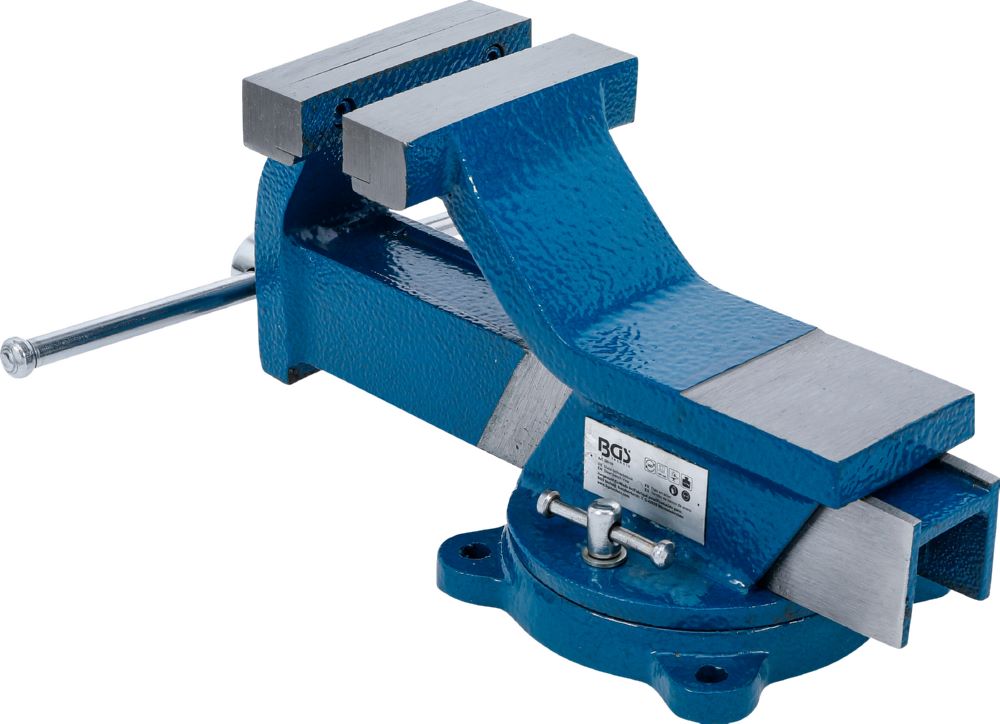 Produktbild BGS Stahl Schraubstock geschmiedet 100 mm Spannbacken bild 2