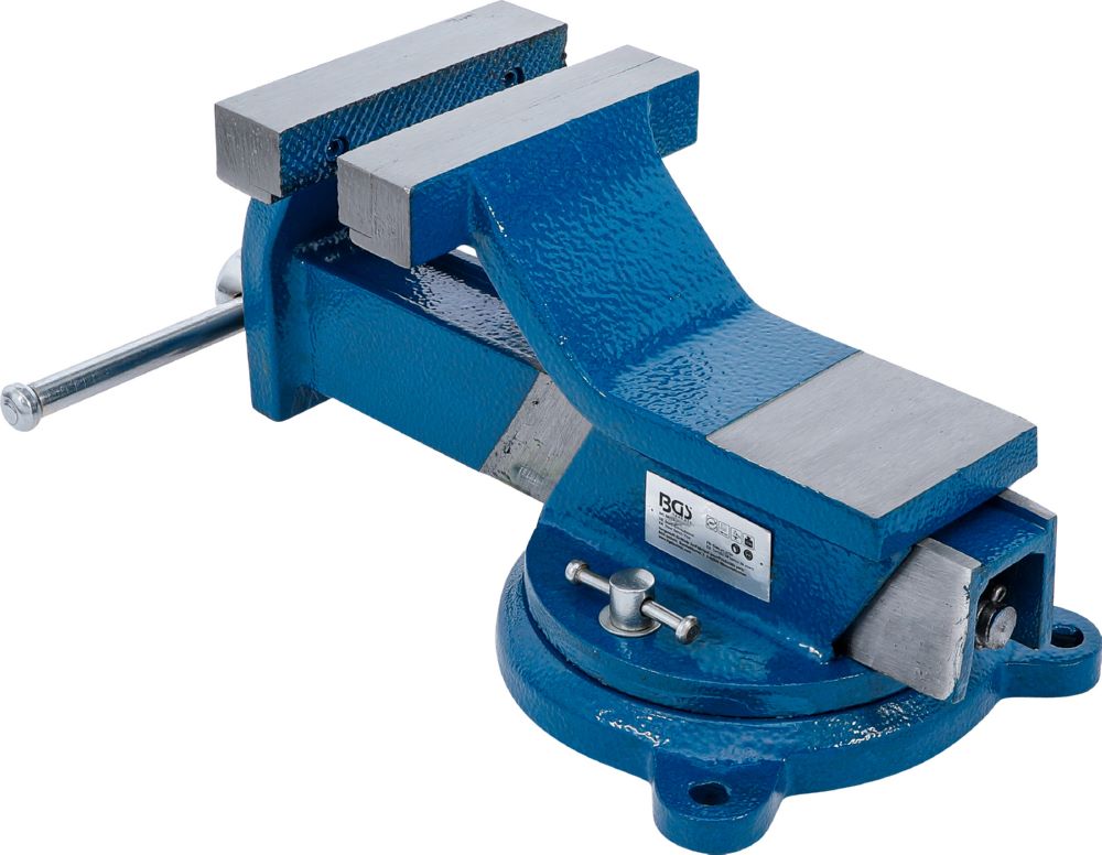 Produktbild BGS Stahl Schraubstock geschmiedet 125 mm Spannbacken bild 2