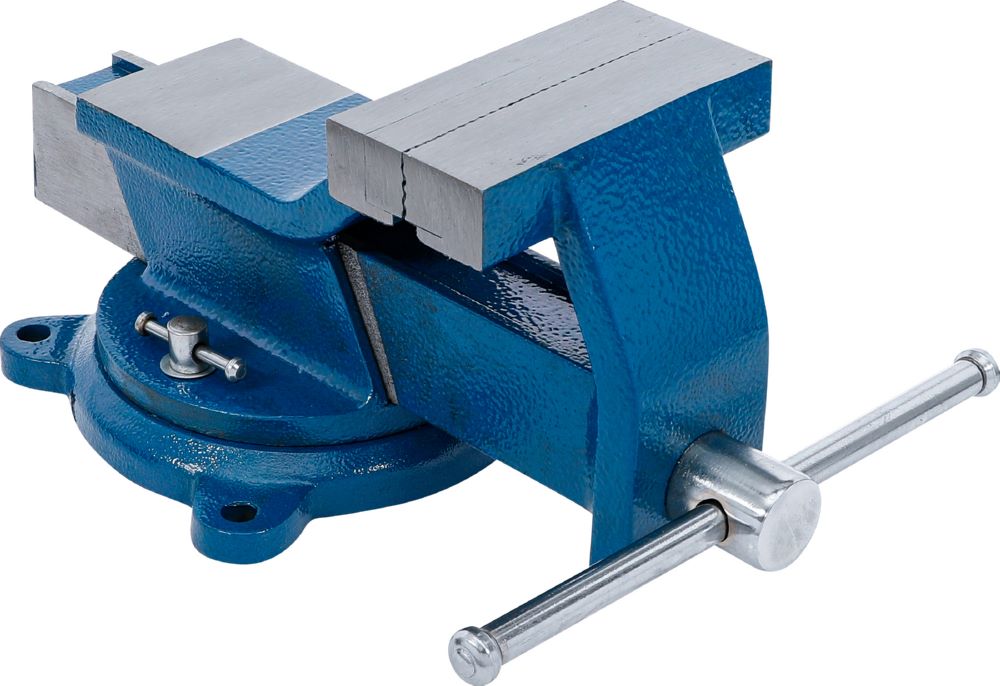 Produktbild BGS Stahl Schraubstock geschmiedet 125 mm Spannbacken bild 4