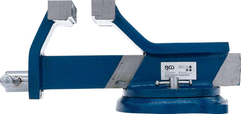 Produktbild BGS Stahl Schraubstock geschmiedet 125 mm Spannbacken bild 5