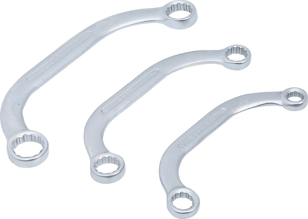 Produktbild BGS Starter und Blockschlüssel Satz 10 x 13 - 17 x 19 mm 3 teilig bild 2