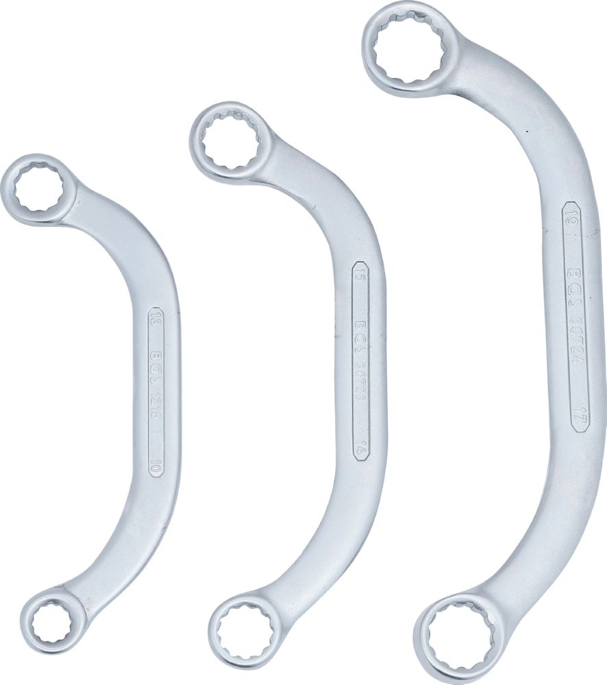Produktbild BGS Starter und Blockschlüssel Satz 10 x 13 - 17 x 19 mm 3 teilig bild 3
