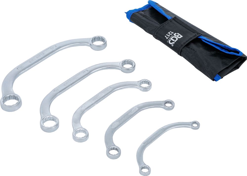 Produktbild BGS Starter und Blockschlüssel Satz 8 x 10 - 21 x 22 mm 5 teilig bild 2