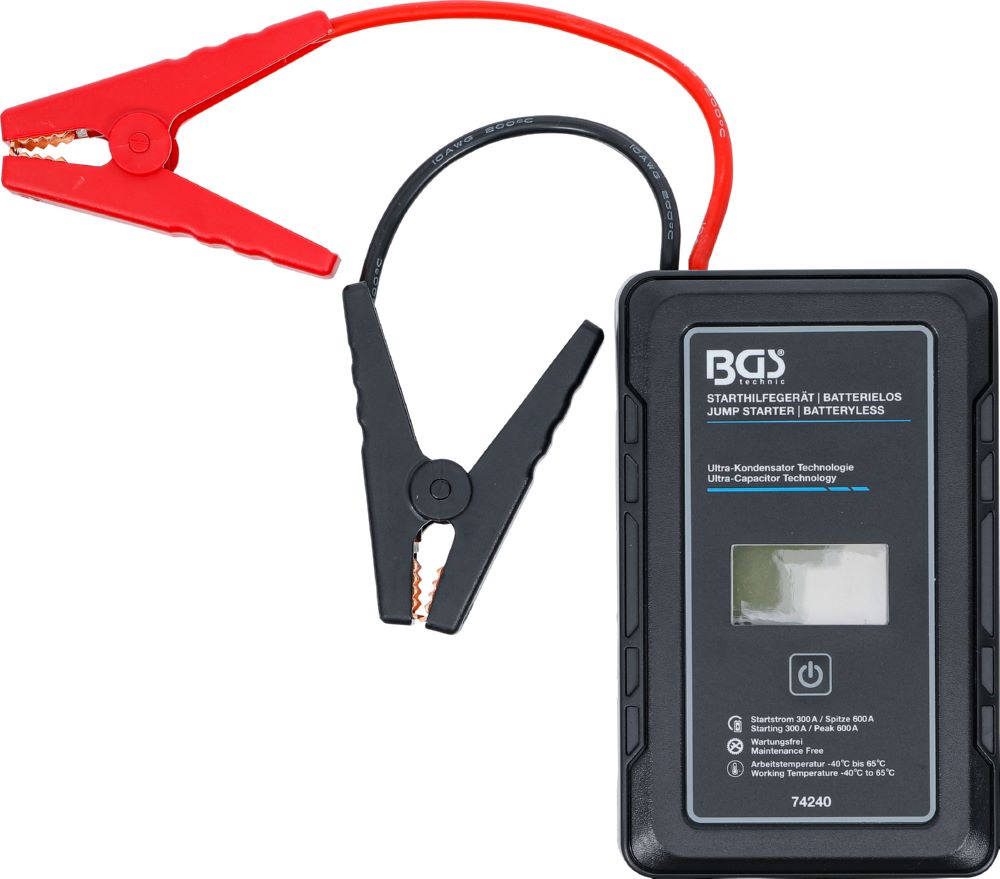 Produktbild Starthilfegerät Batterielos Ultra Kondensator Technologie 12 V/300A/600A bild 5