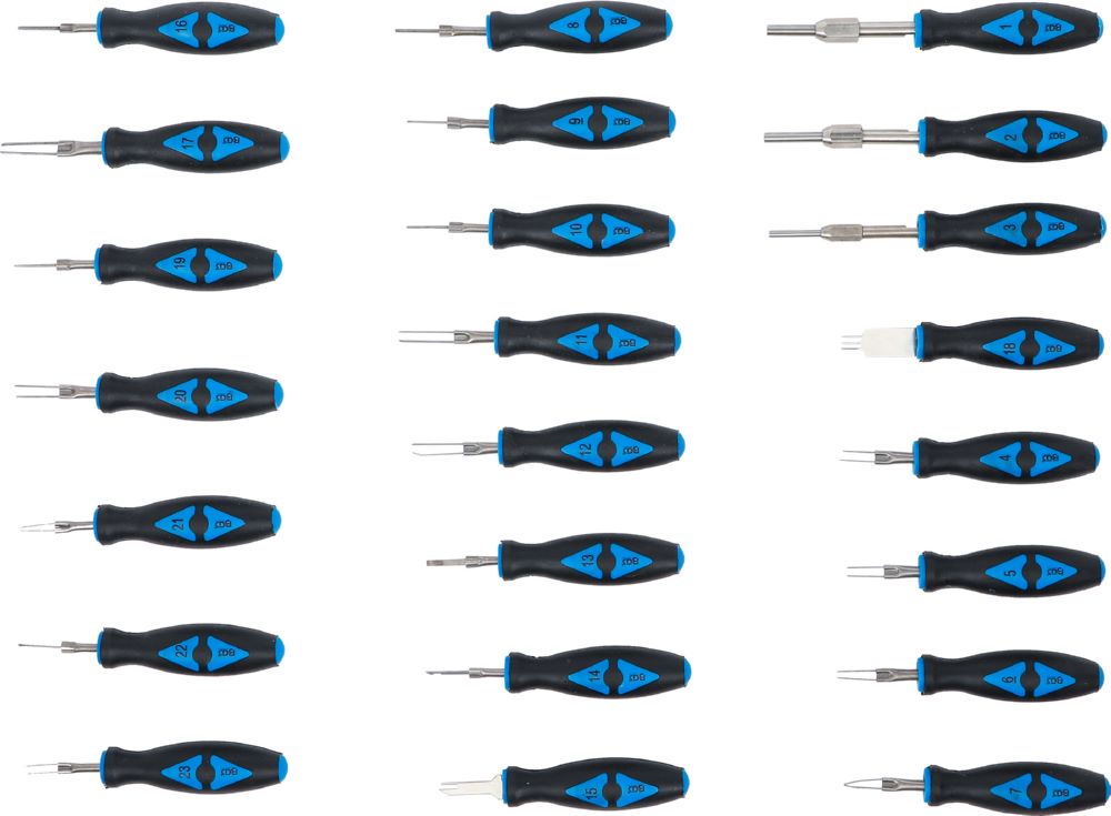 Produktbild BGS Stecker Entriegelungs Werkzeug Satz 23 teilig bild 8