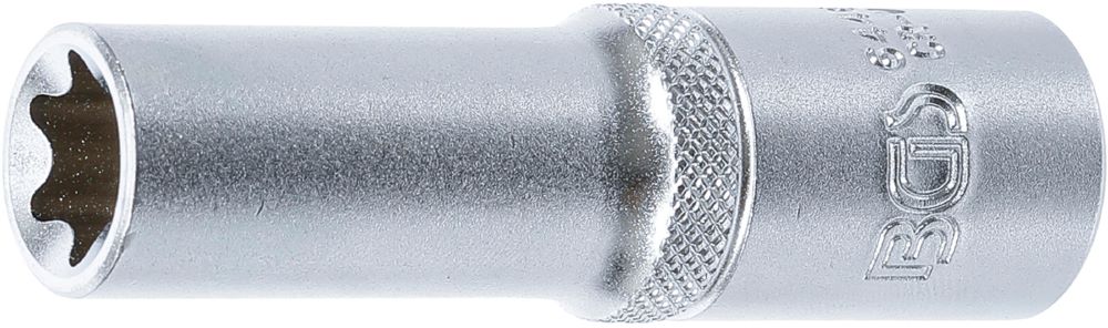 Produktbild BGS Steckschlüssel Einsatz E-Profil tief Antrieb Innenvierkant 1/2 Zoll E16