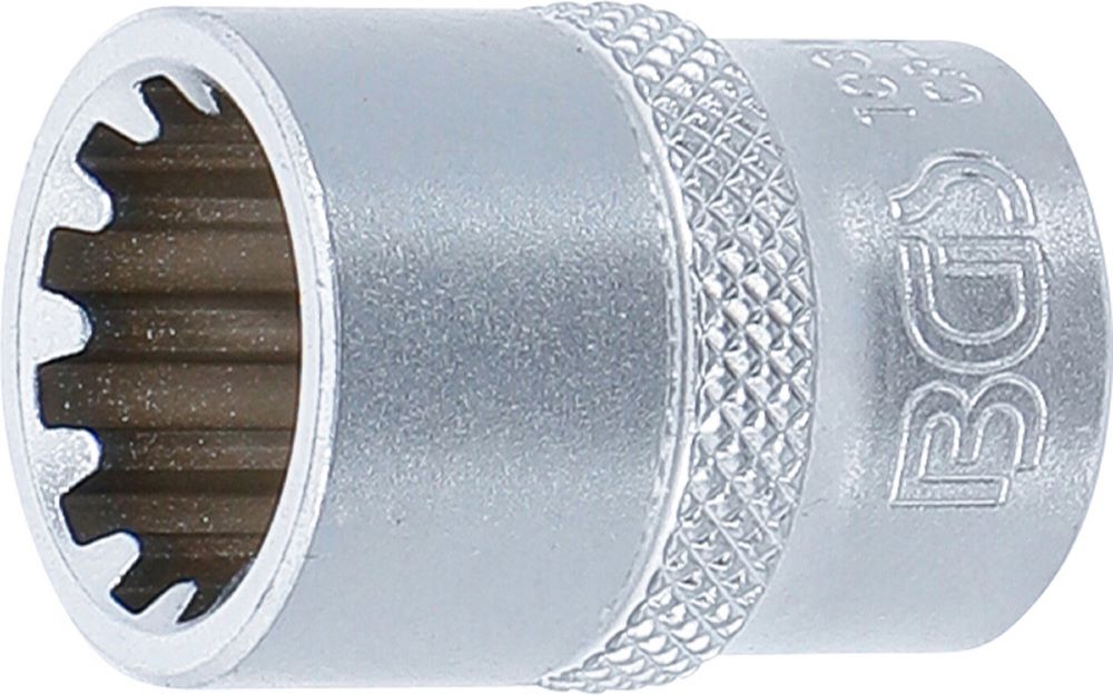 Produktbild BGS Steckschlüssel Einsatz 14 mm Gear Lock Antrieb Innenvierkant 10 mm 3/8 Zoll