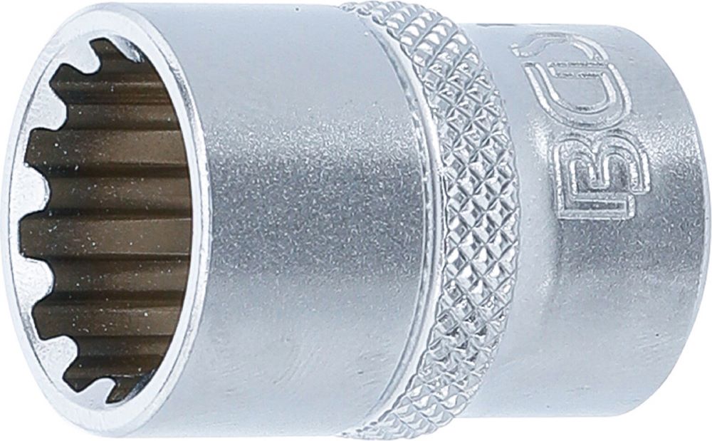 Produktbild BGS Steckschlüssel Einsatz 15 mm Gear Lock Antrieb Innenvierkant 10 mm 3/8 Zoll