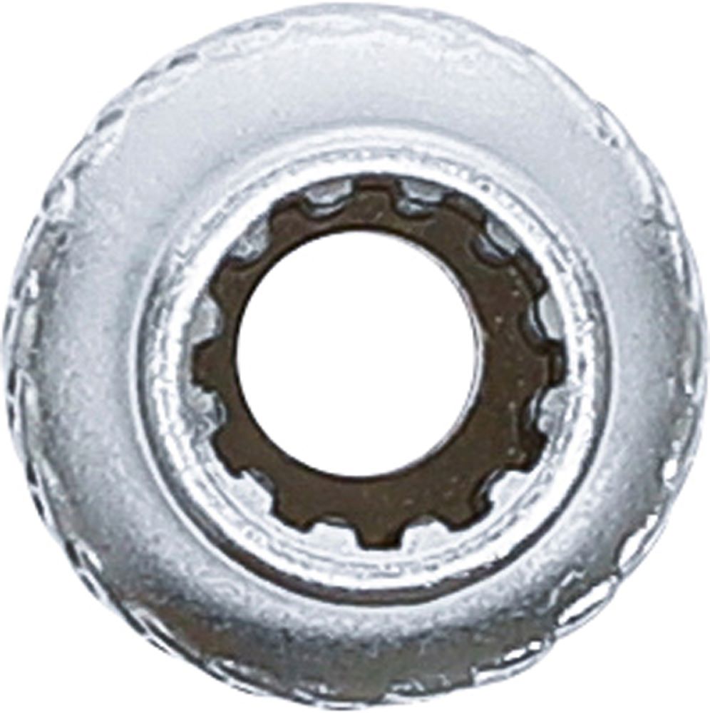 Produktbild BGS Steckschlüssel Einsatz 5 mm Gear Lock tief Antrieb Innenvierkant 6,3 mm 1/4 Zoll bild 2
