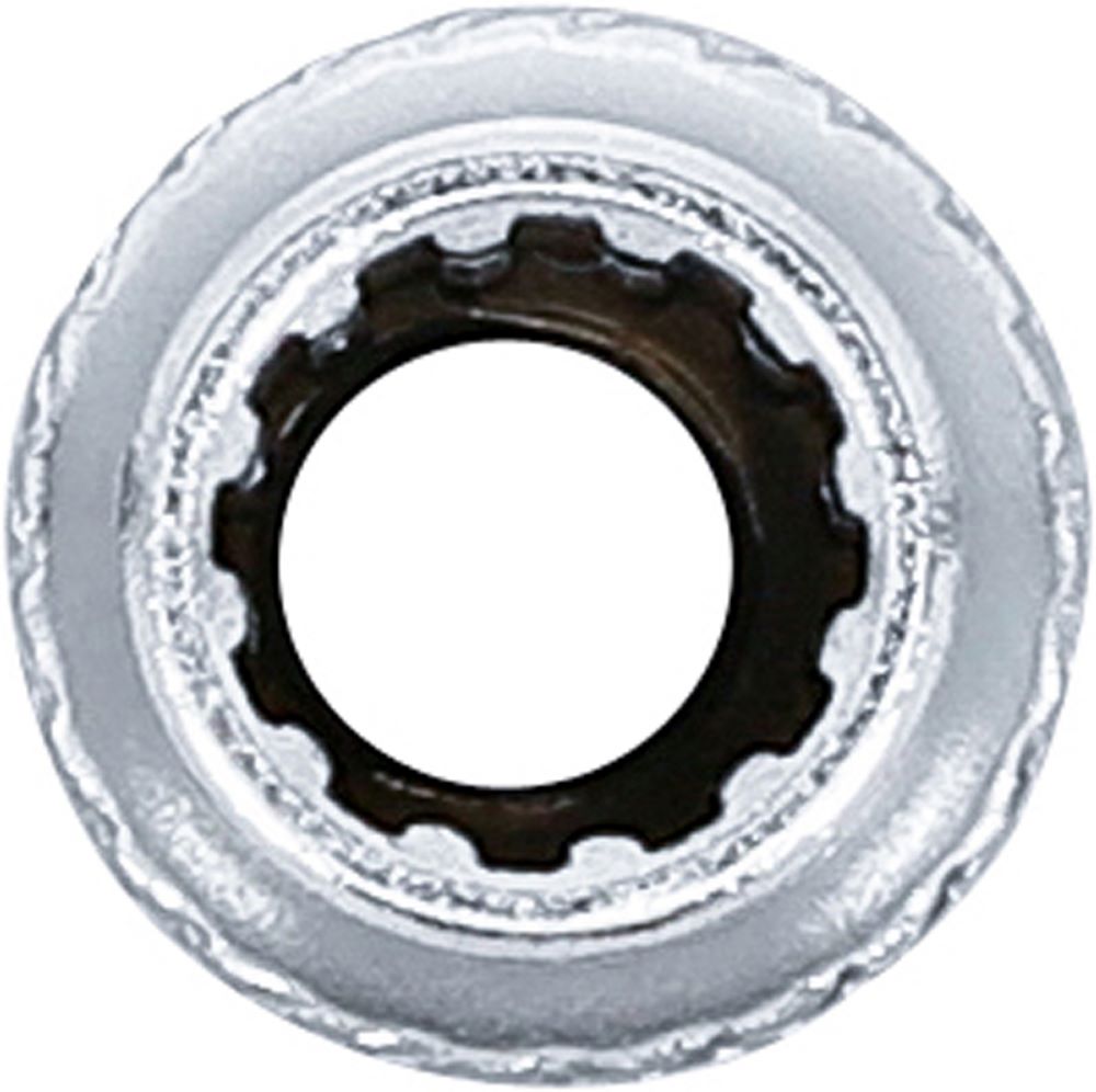 Produktbild BGS Steckschlüssel Einsatz 6 mm Gear Lock tief Antrieb Innenvierkant 6,3 mm 1/4 Zoll bild 2